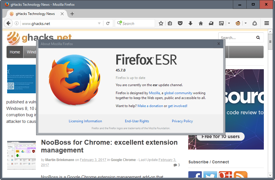 Download Firefox 52 Esr For Mac